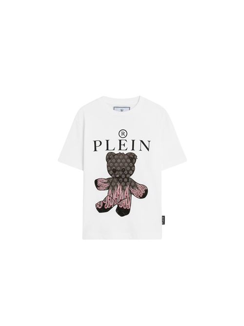 T-shirt, bambina, logata. PHILIPP PLEIN | S6PHJGTH162002